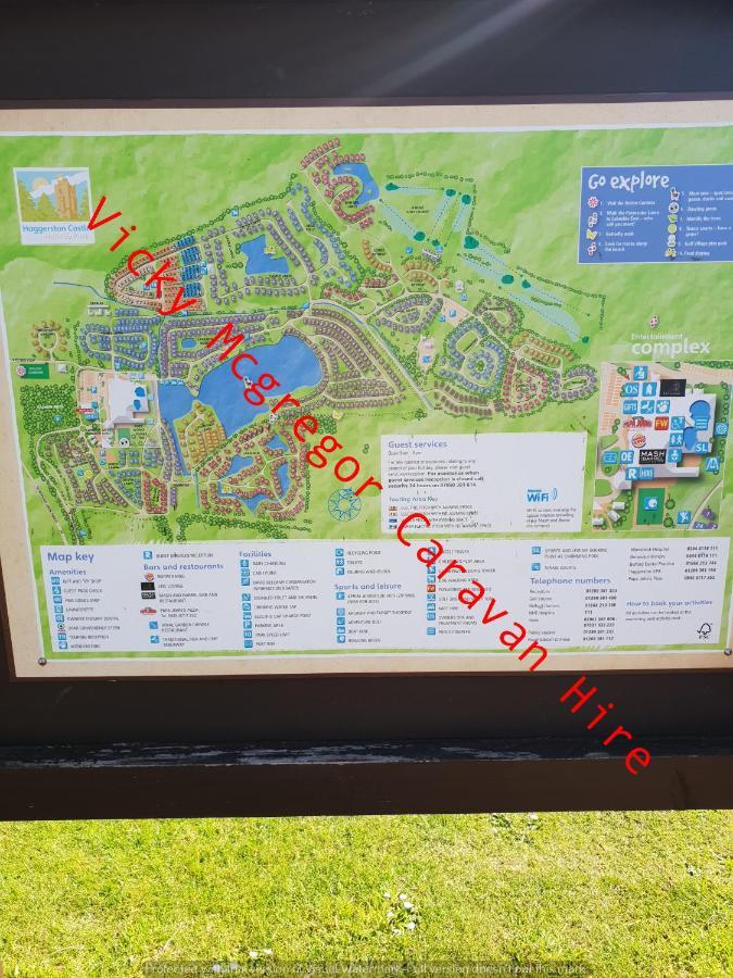 Haggerston Castle Tower Lawn Hire Hotel Berwick Upon Tweed Esterno foto